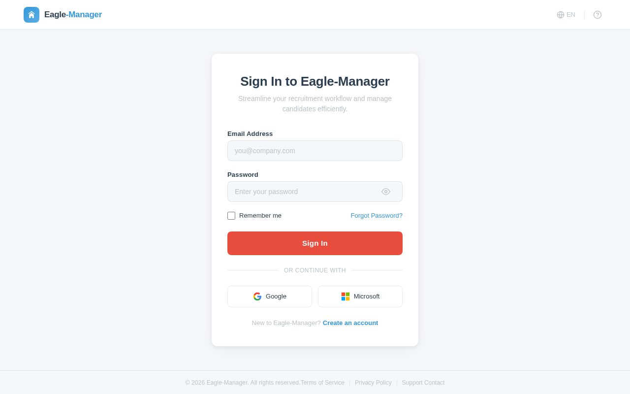 Login design preview