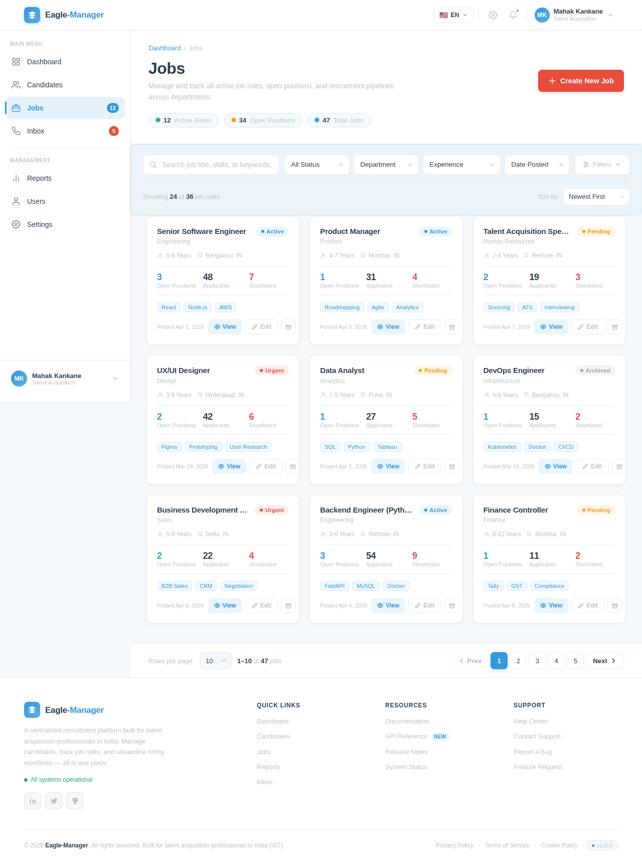 Jobs design preview