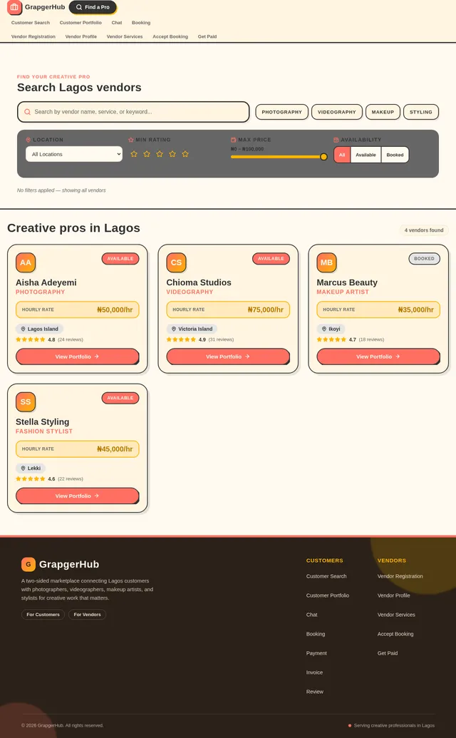 Customer Search