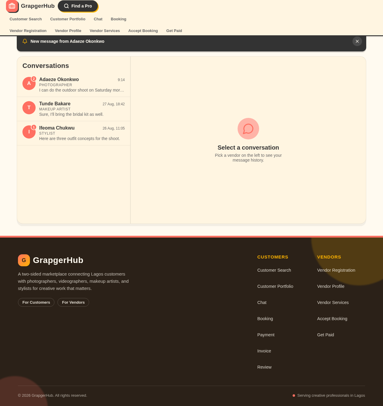 Chat design preview