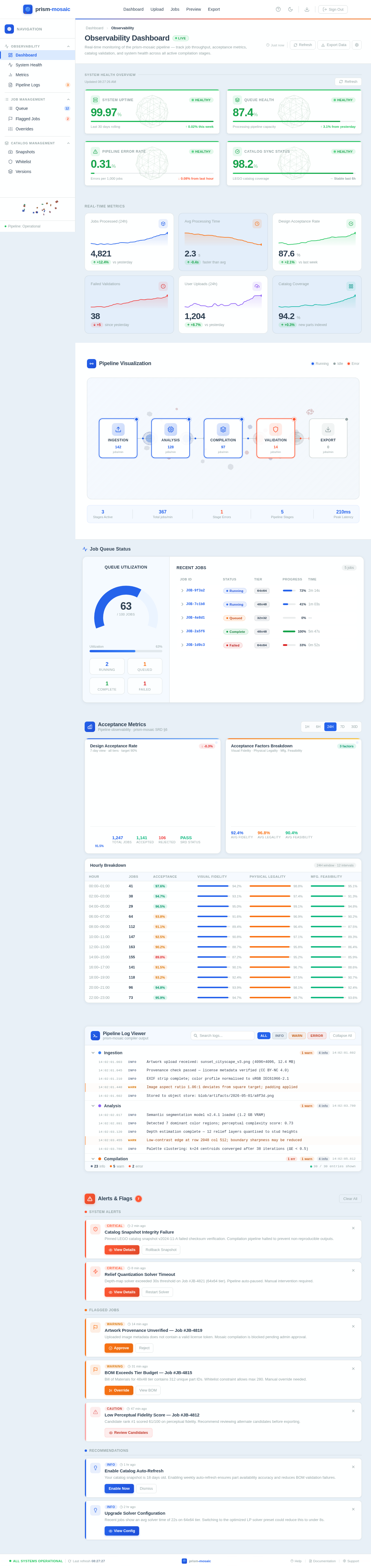 Observability design preview