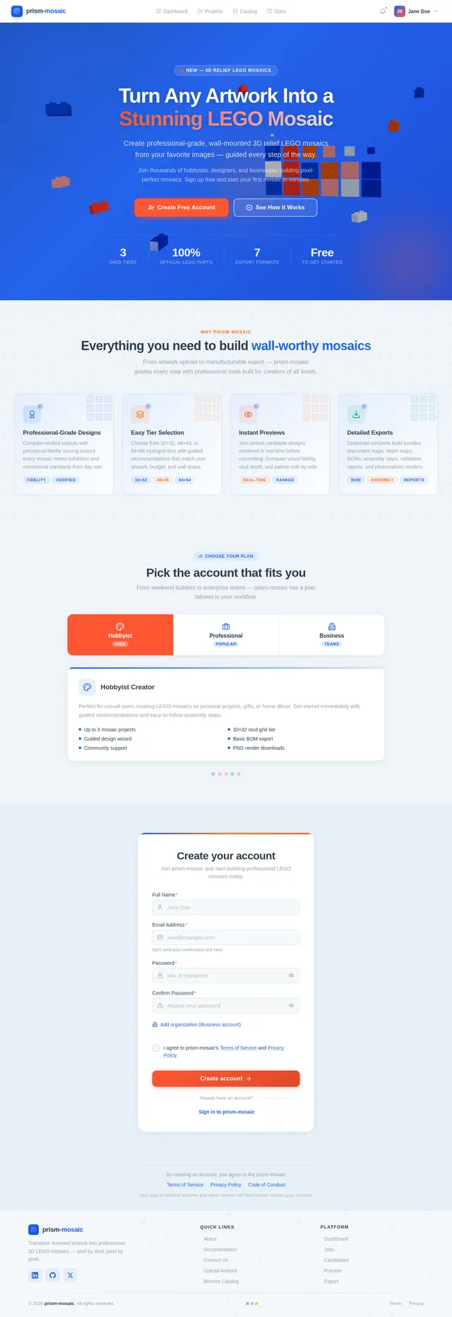 Signup