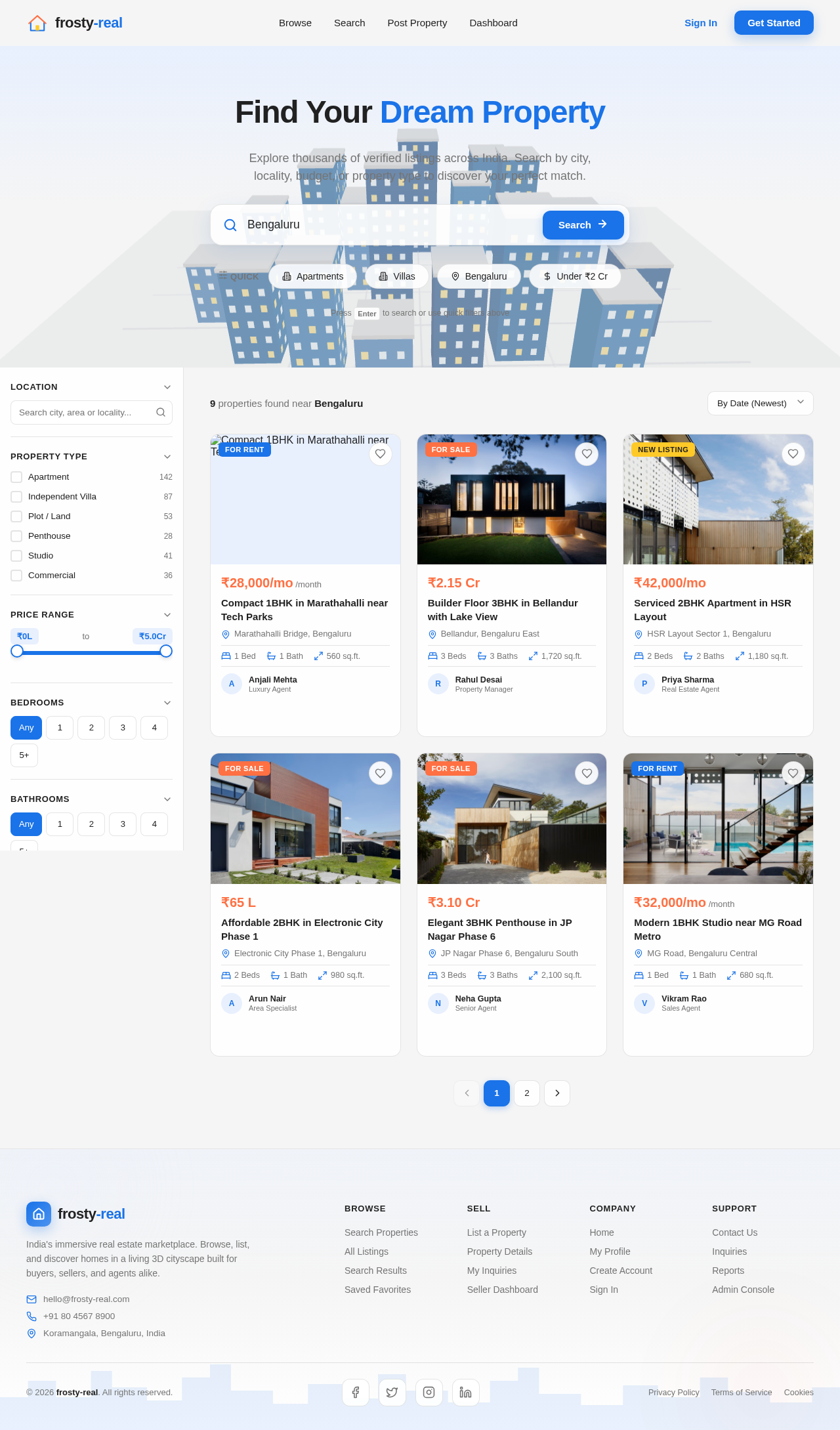 Search design preview