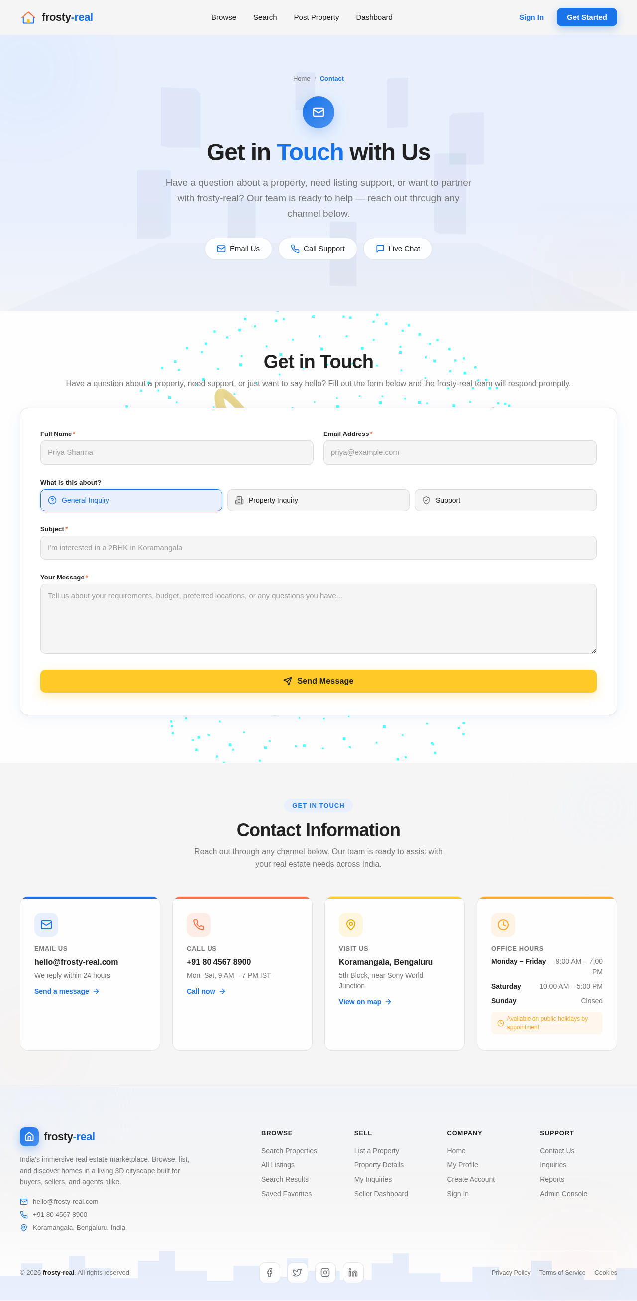 Contact design preview