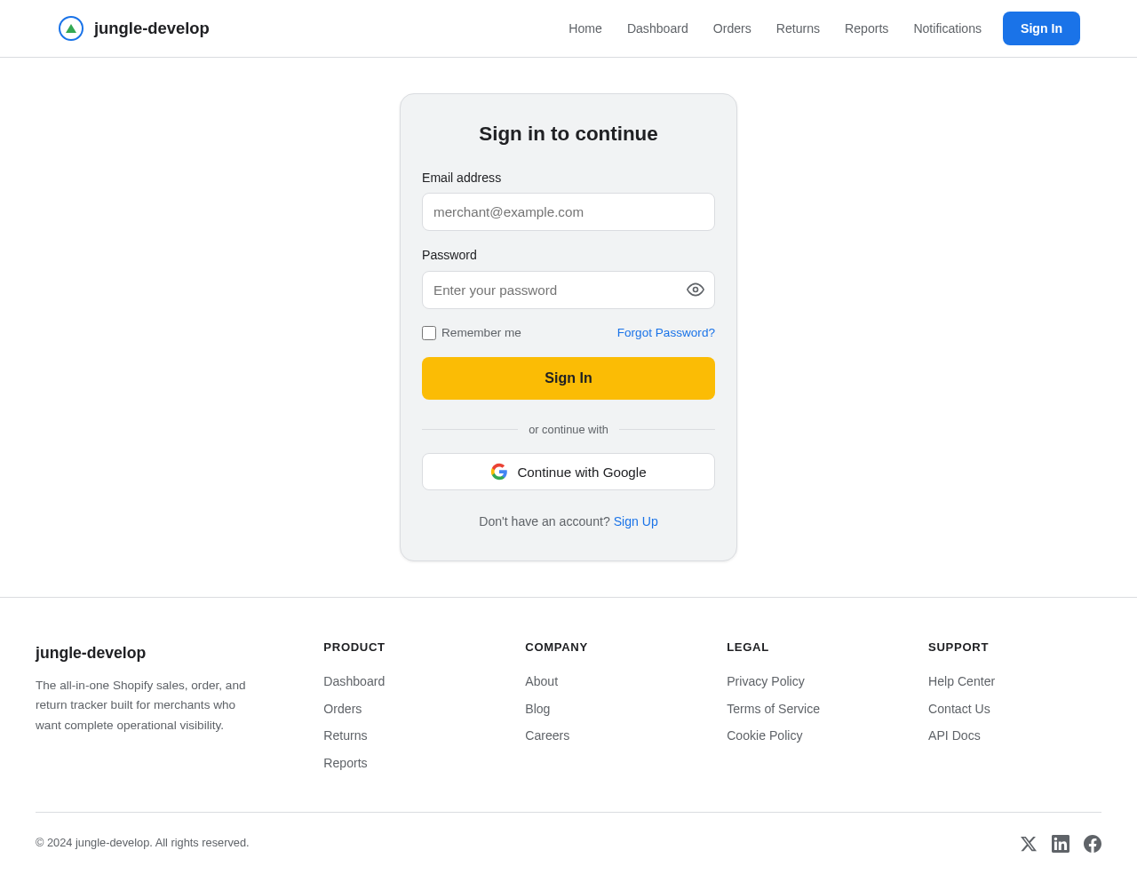 Login design preview