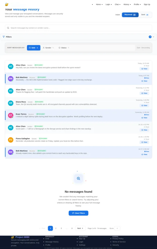 MessageHistory
