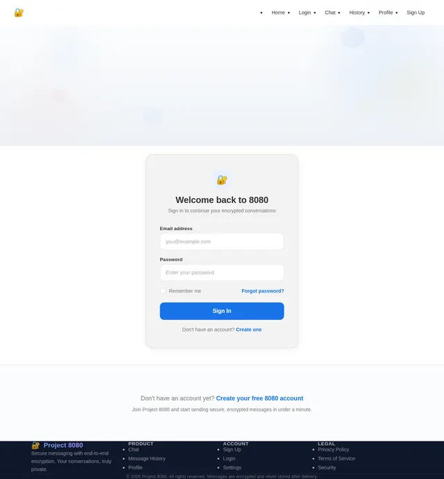 Login