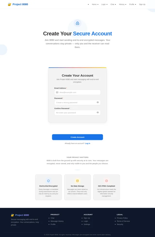 Signup