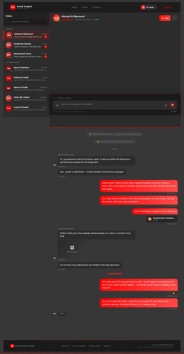 Chat Inbox