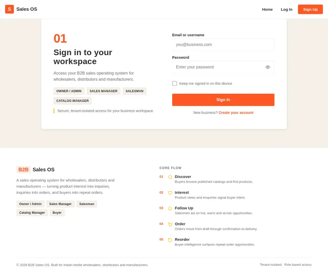 Login