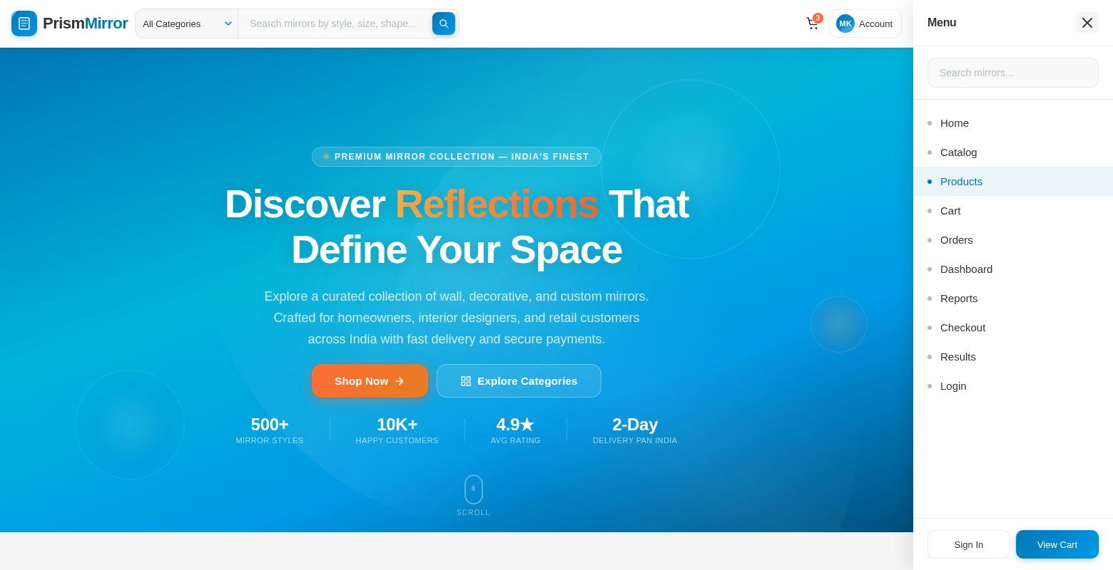 Products design preview