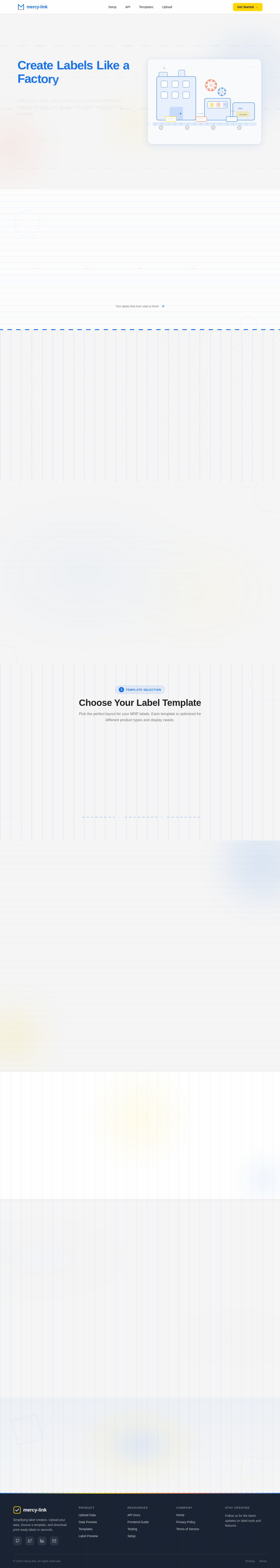 Landing design preview