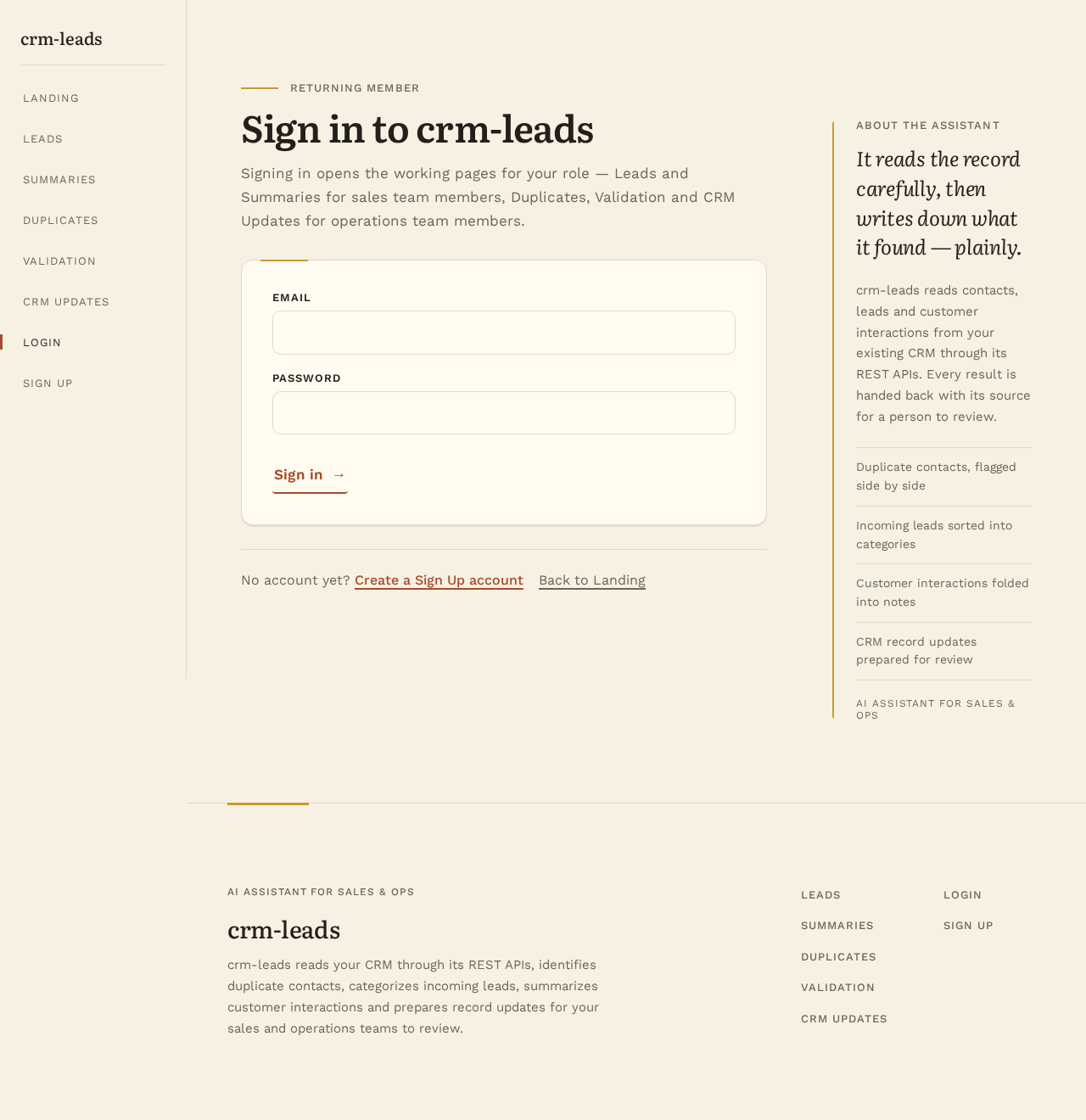 Login design preview