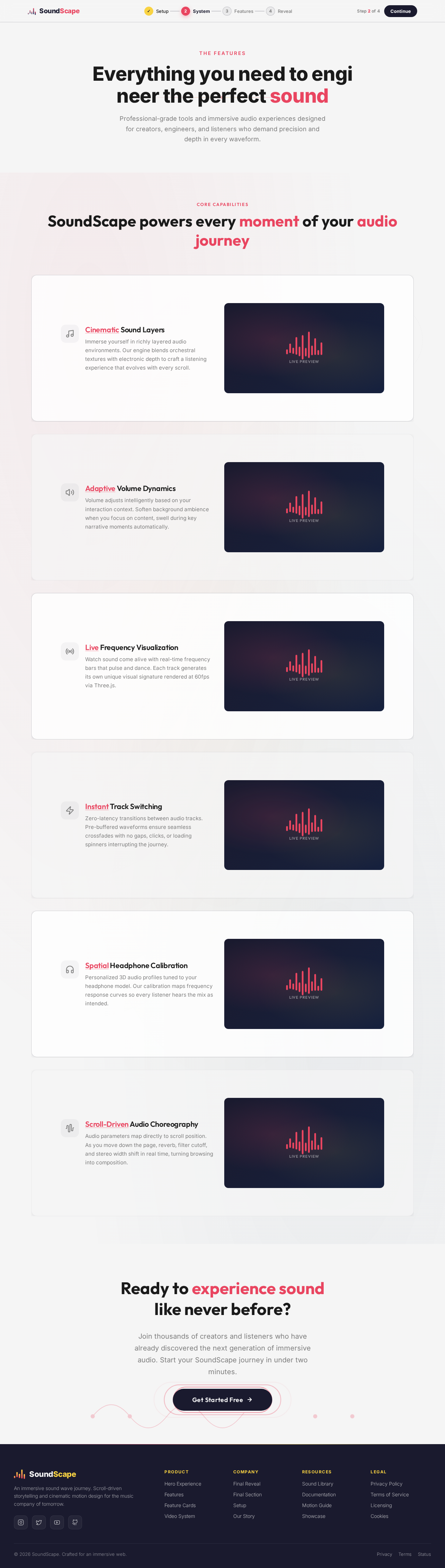 FeatureCards design preview