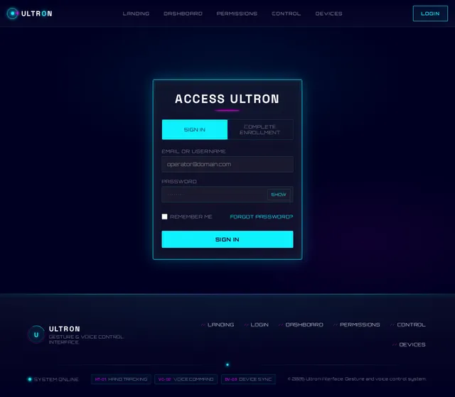 Login