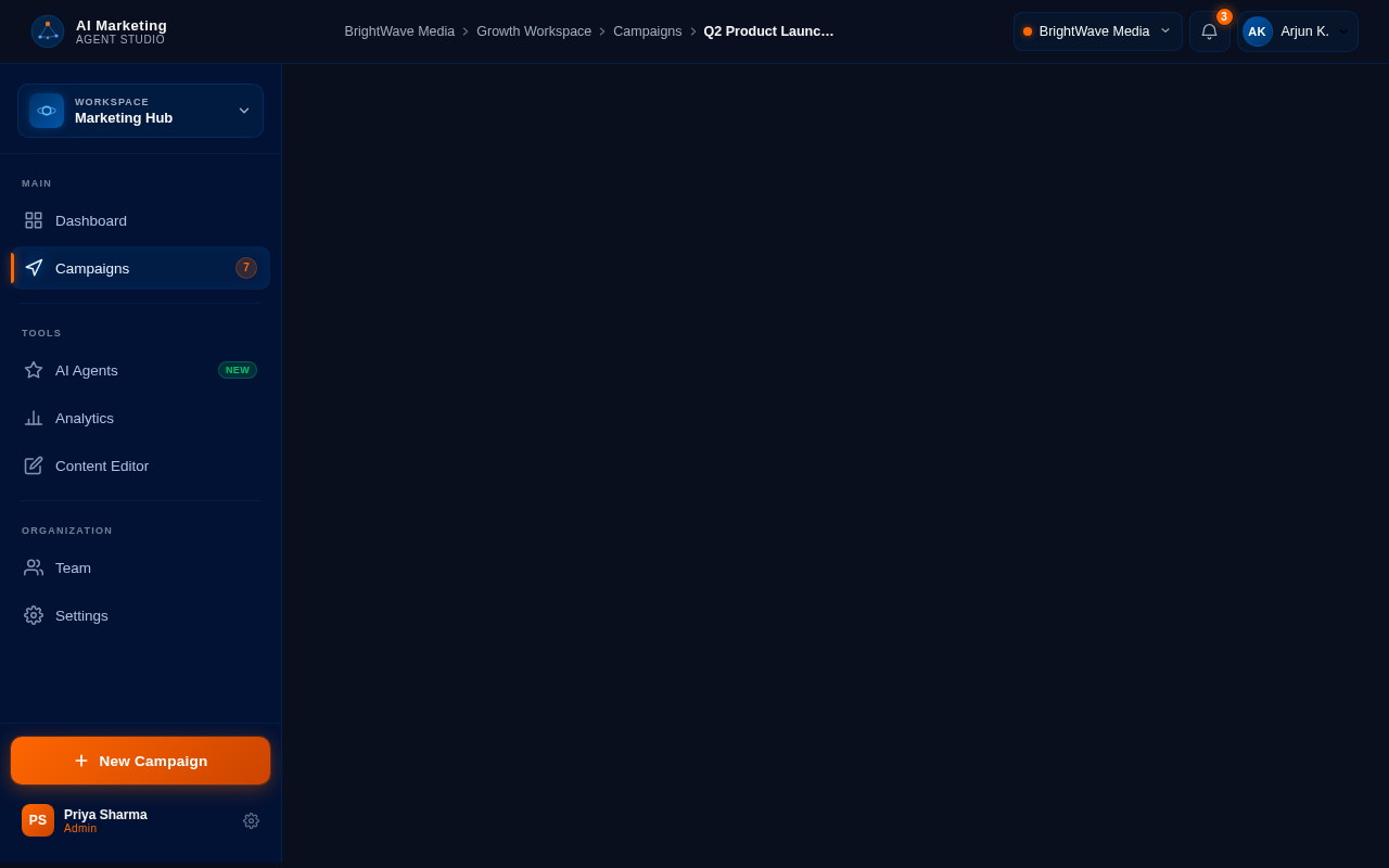 Campaign Detail design preview