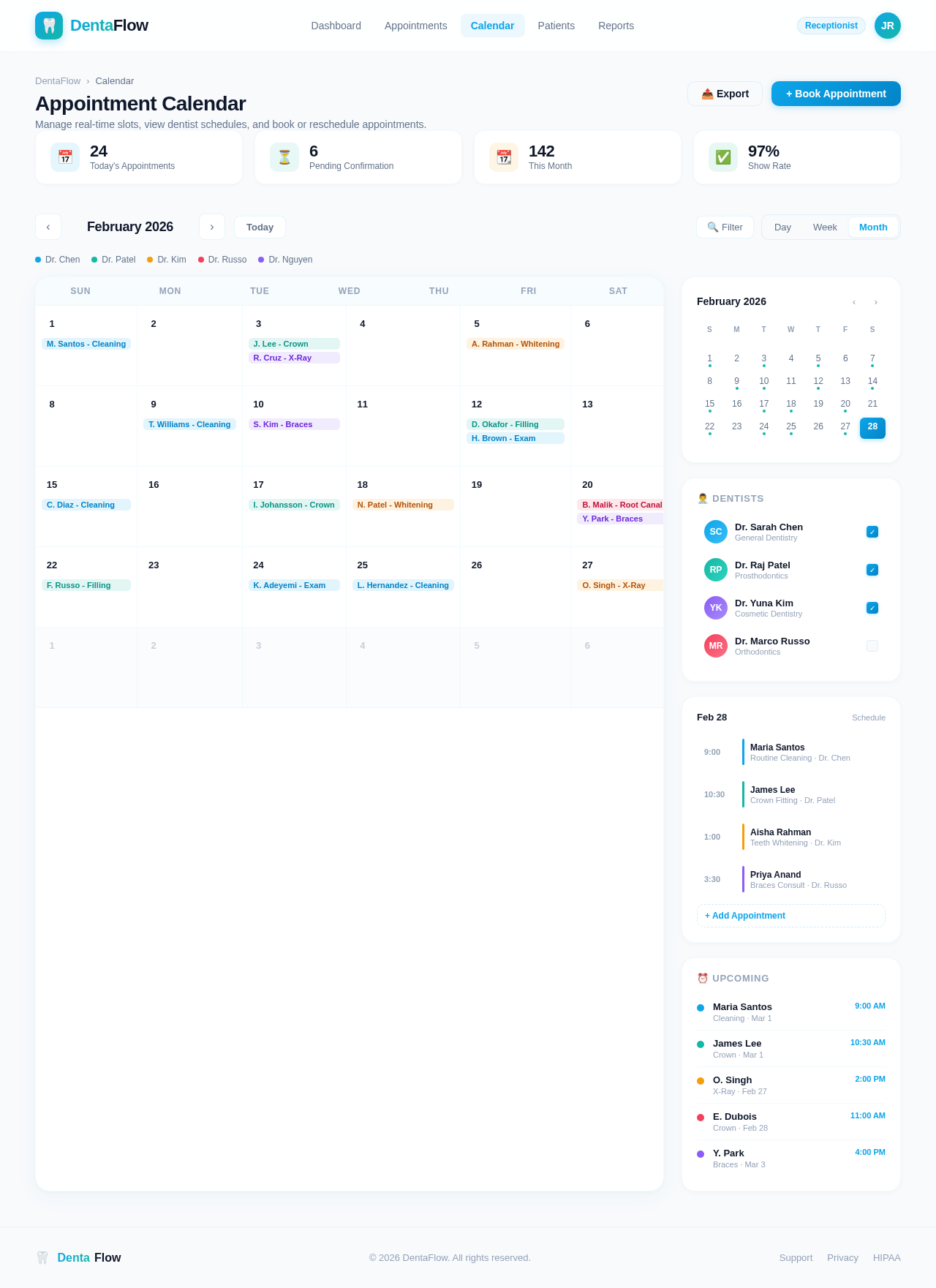Calendar design preview