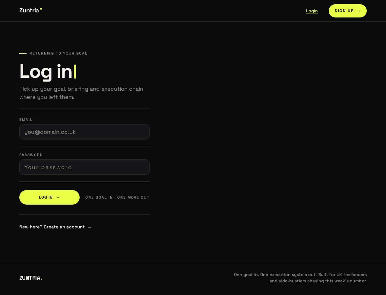 Login design preview