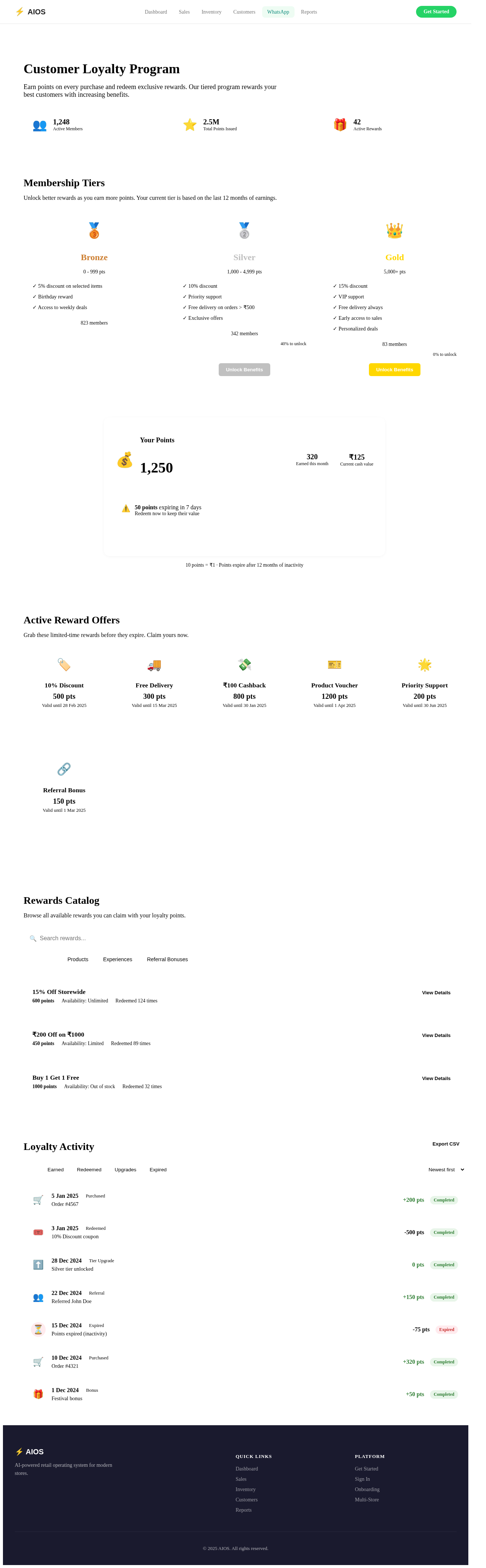 Loyalty design preview