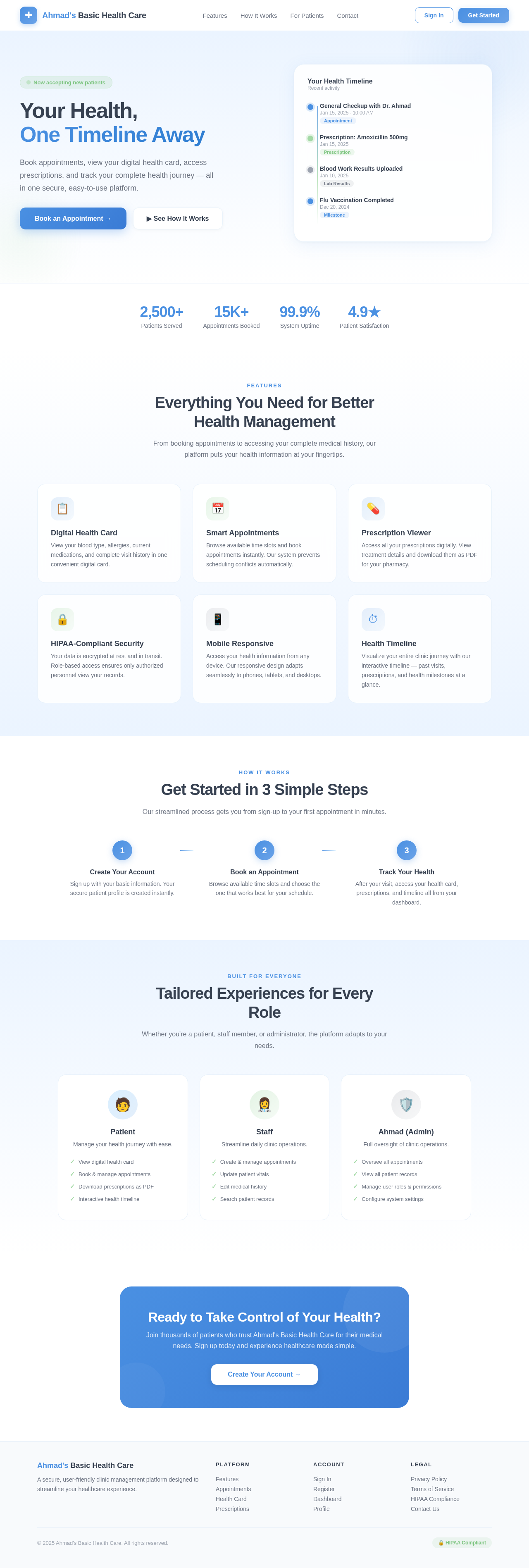 Landing design preview