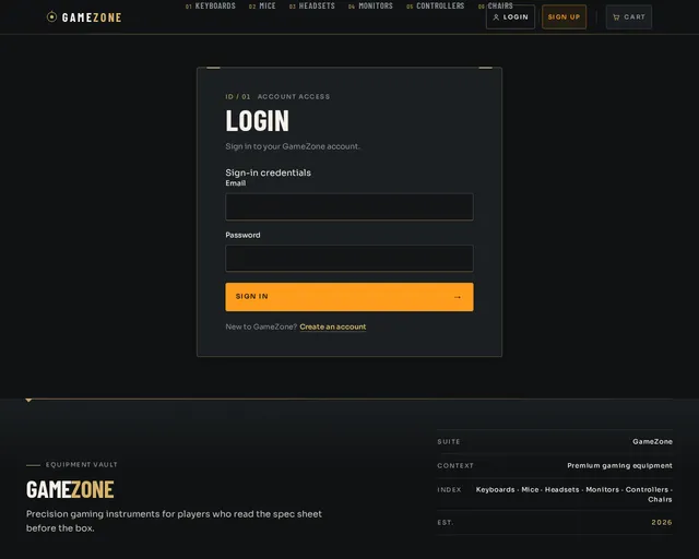 Login