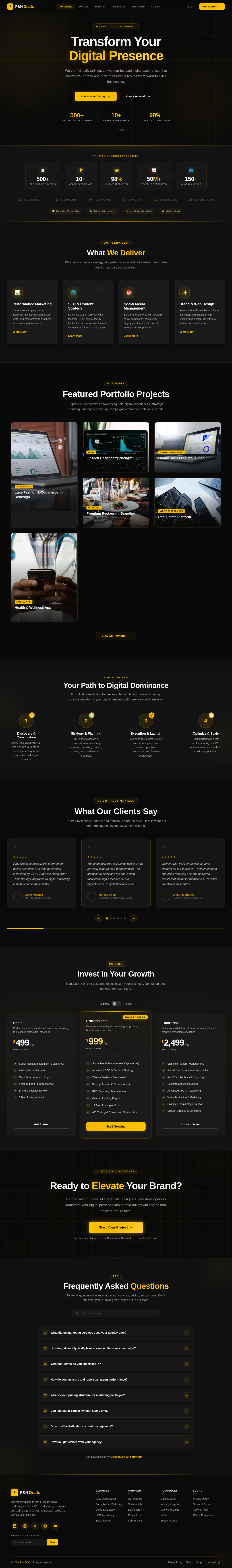 Homepage design preview