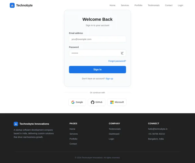 Login