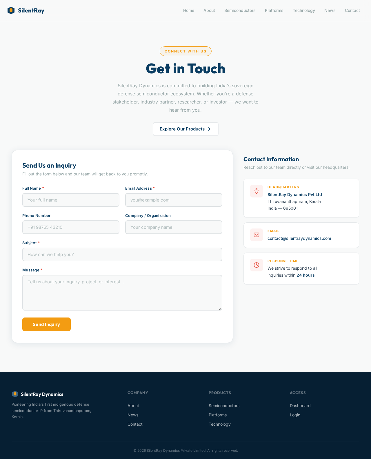 Contact design preview