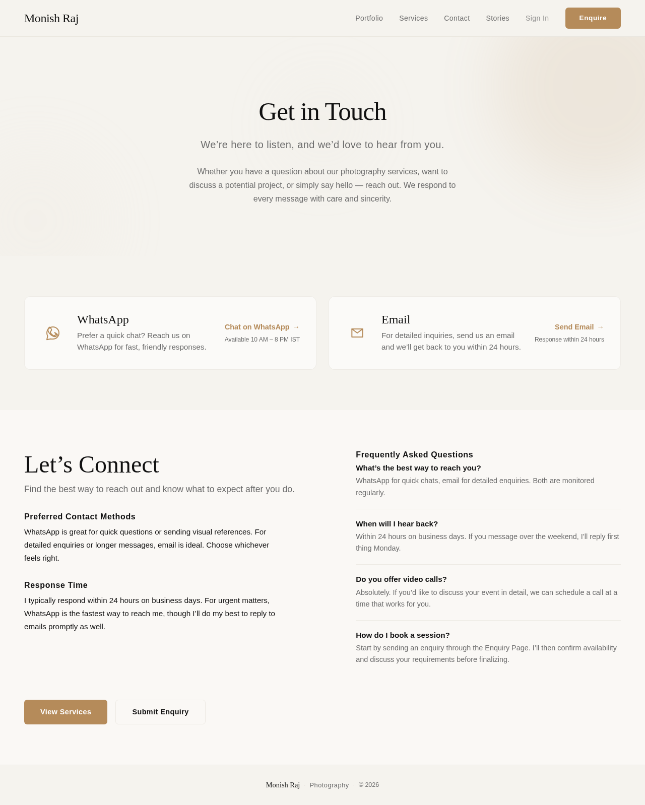 Contact design preview