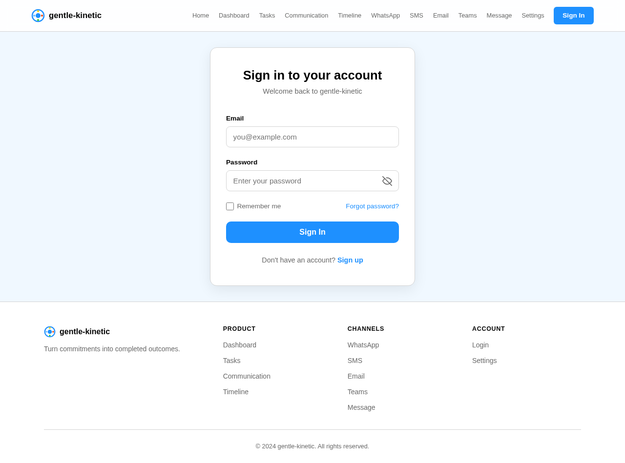 Login design preview