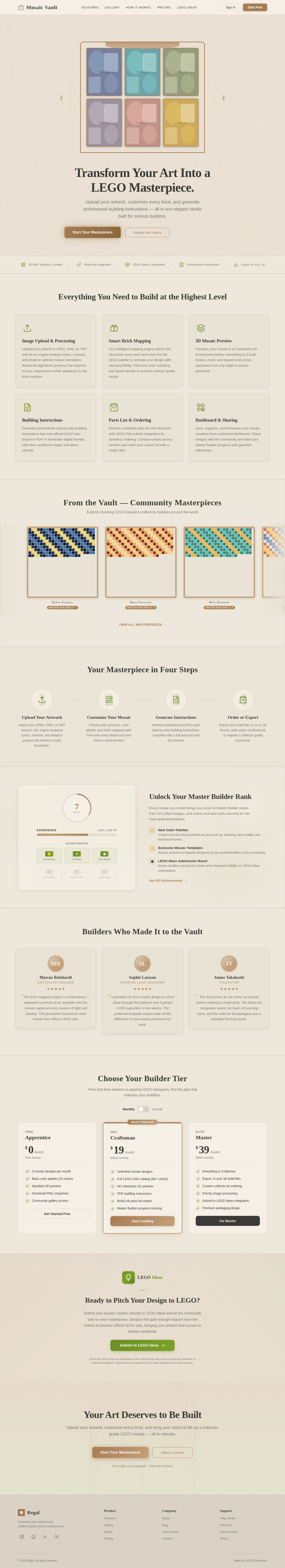 Landing design preview