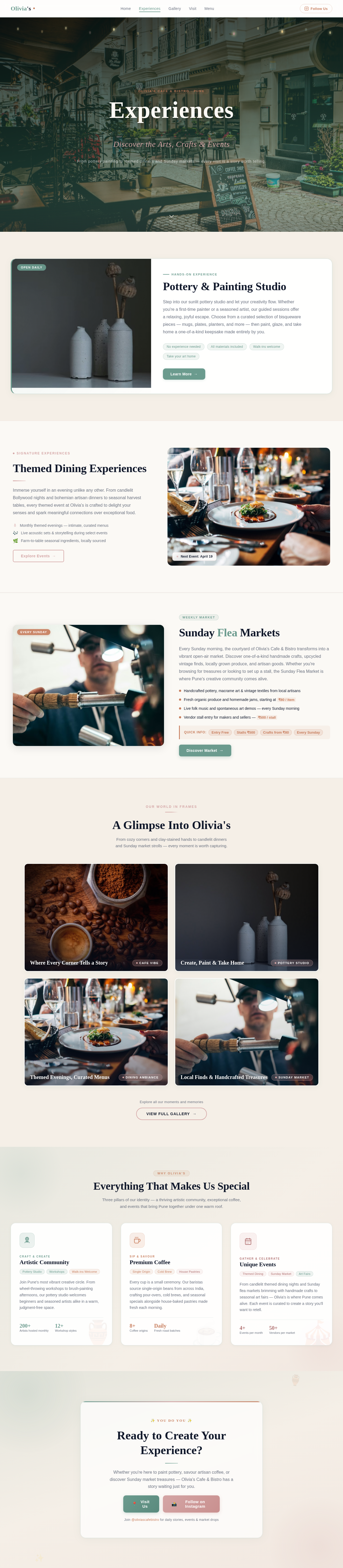 Experiences design preview