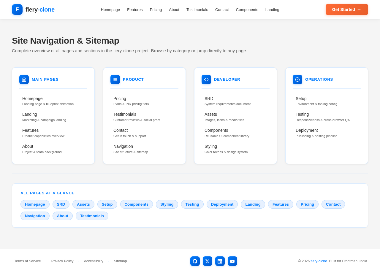 Navigation design preview