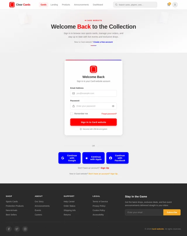Login