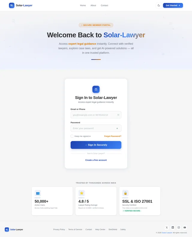Login