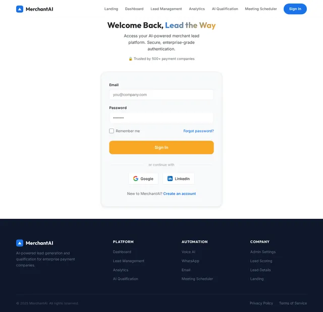 Login