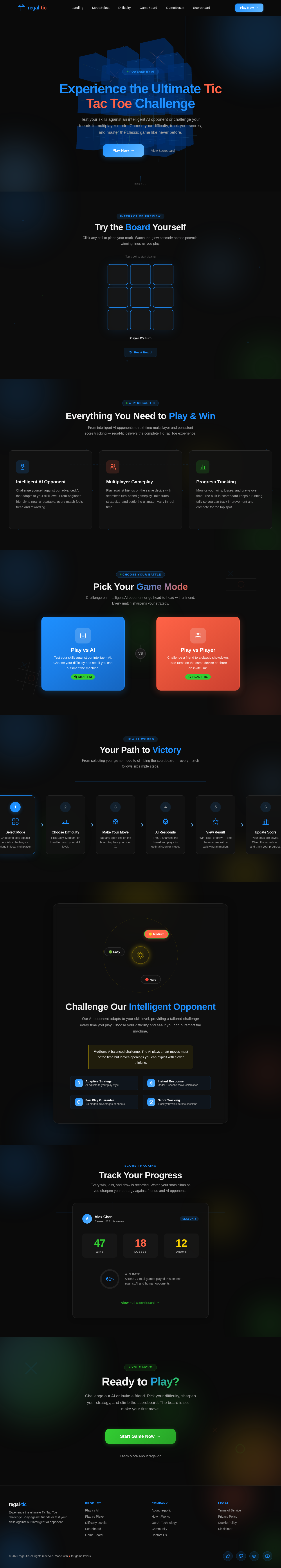 Landing design preview