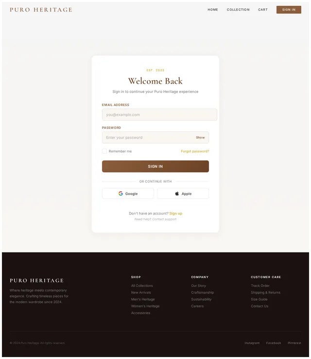 Login