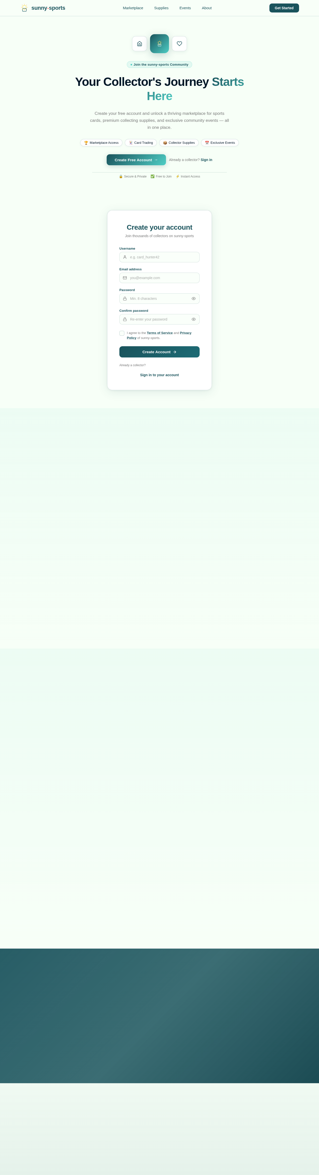 Signup design preview