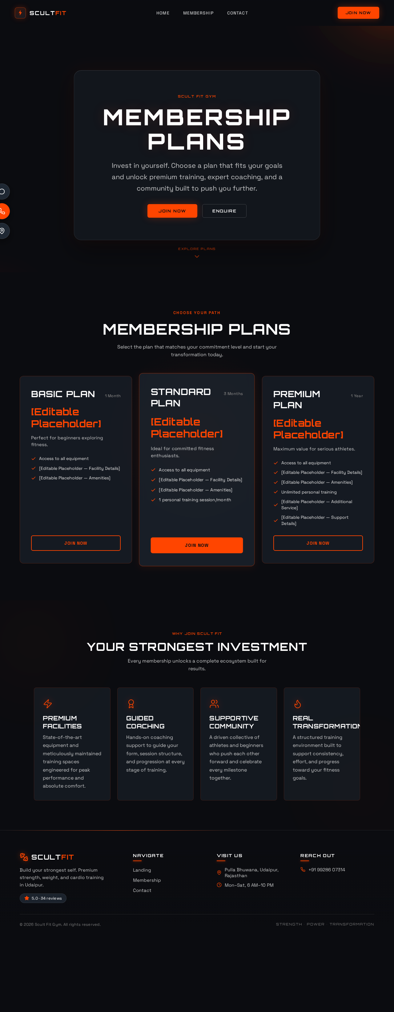Membership design preview