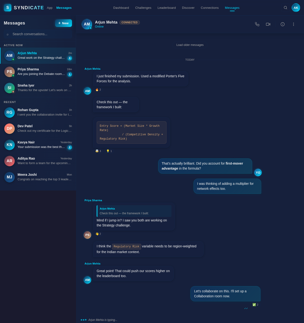 Messages design preview