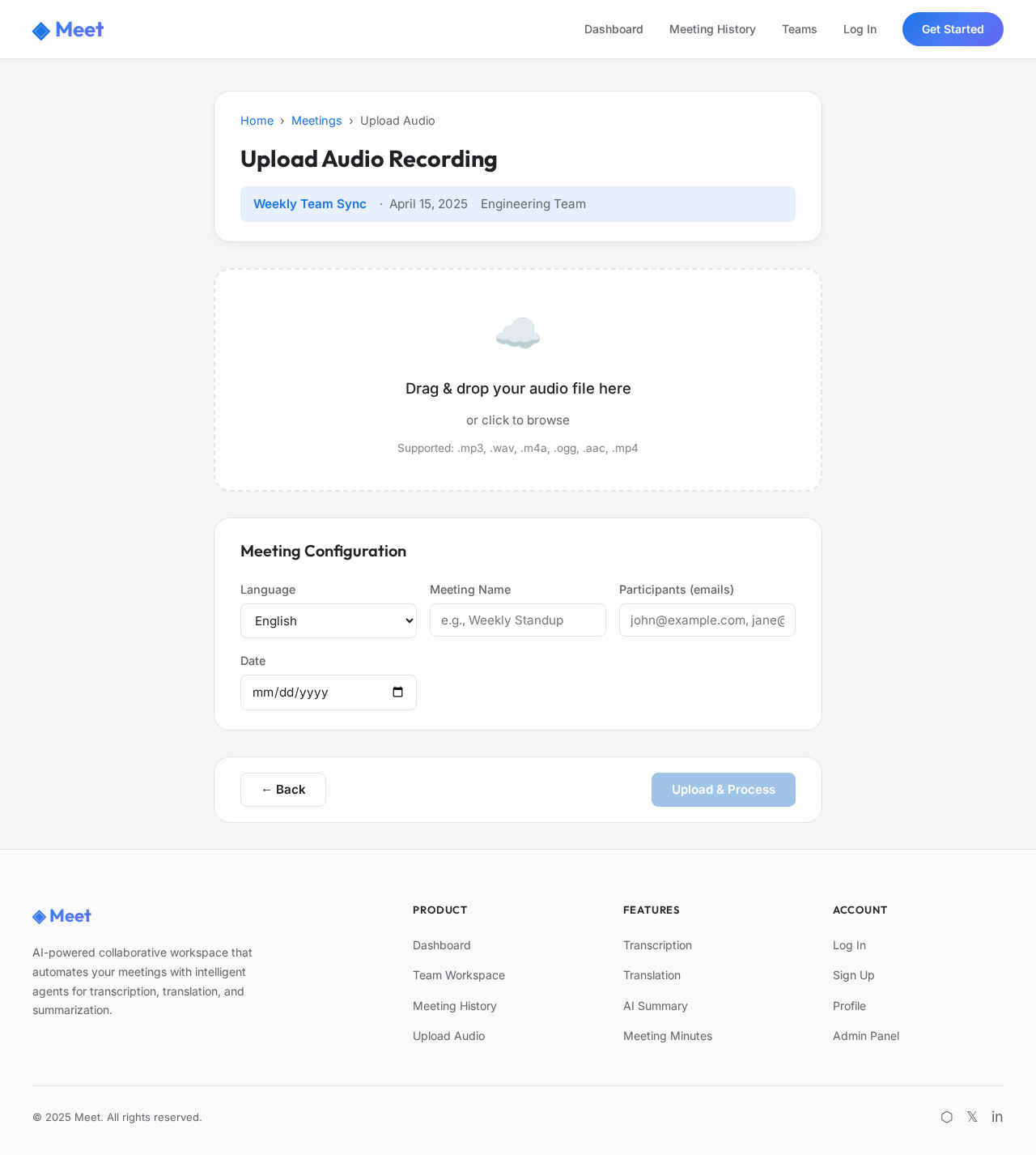 UploadAudio design preview