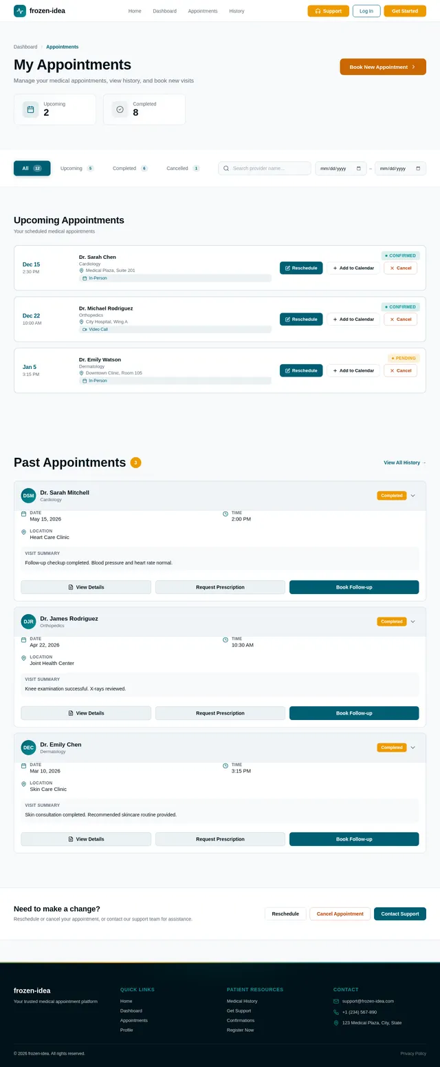 Appointments