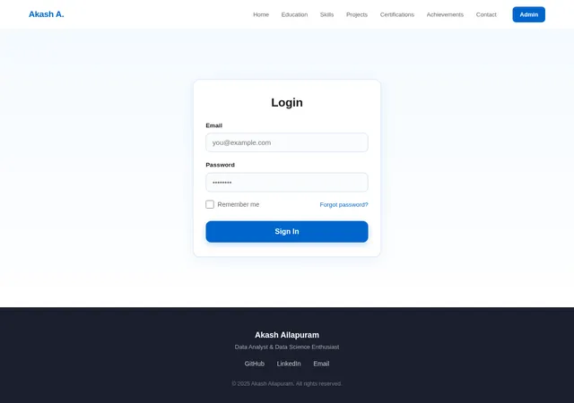 Login
