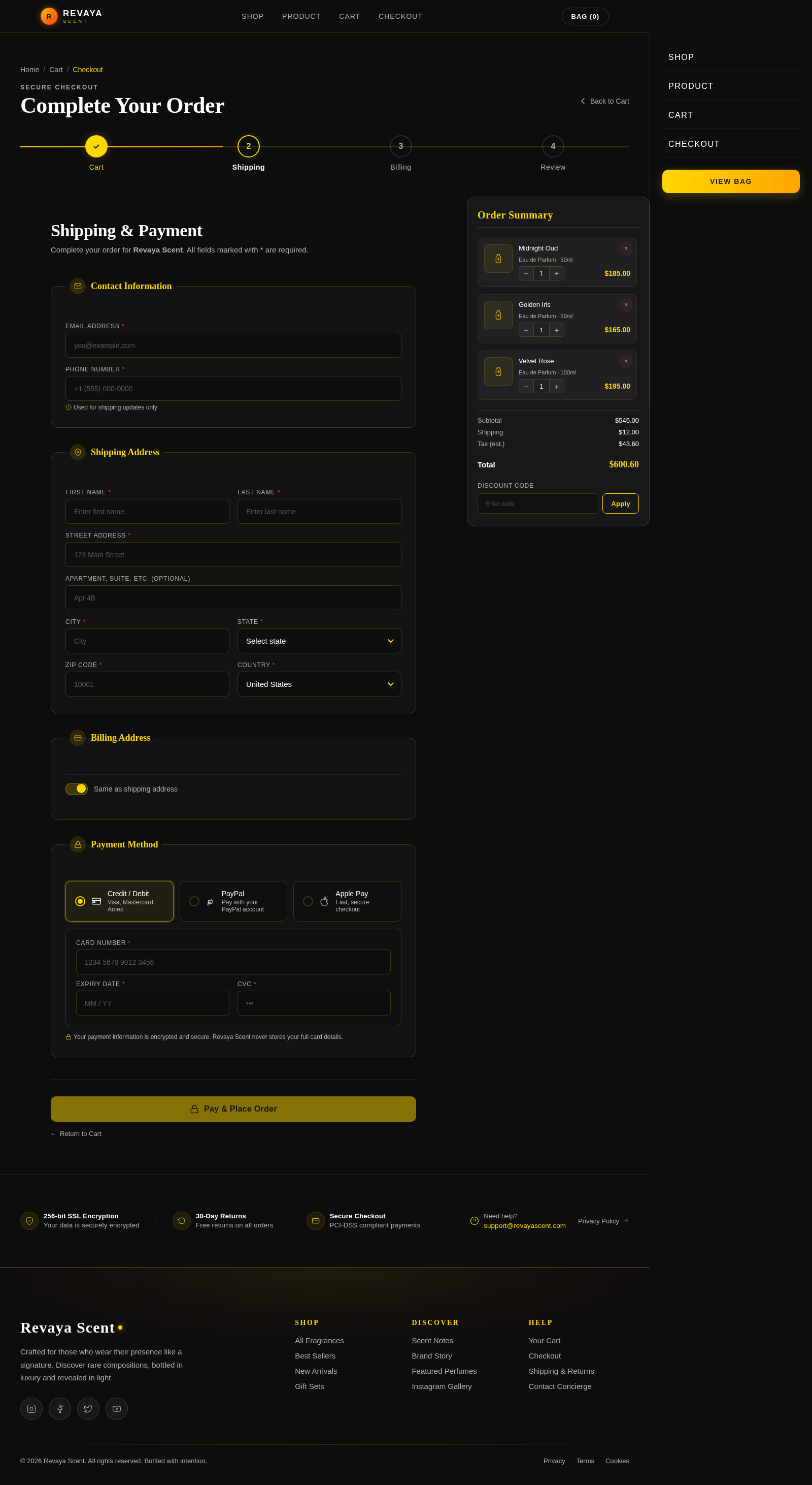 Checkout design preview