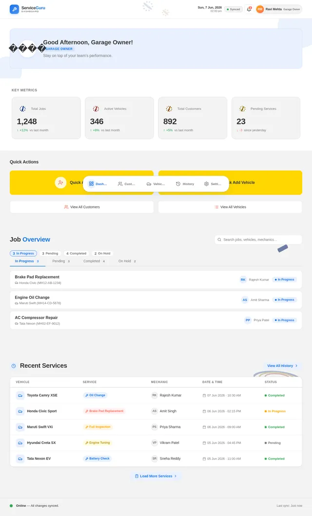 Dashboard