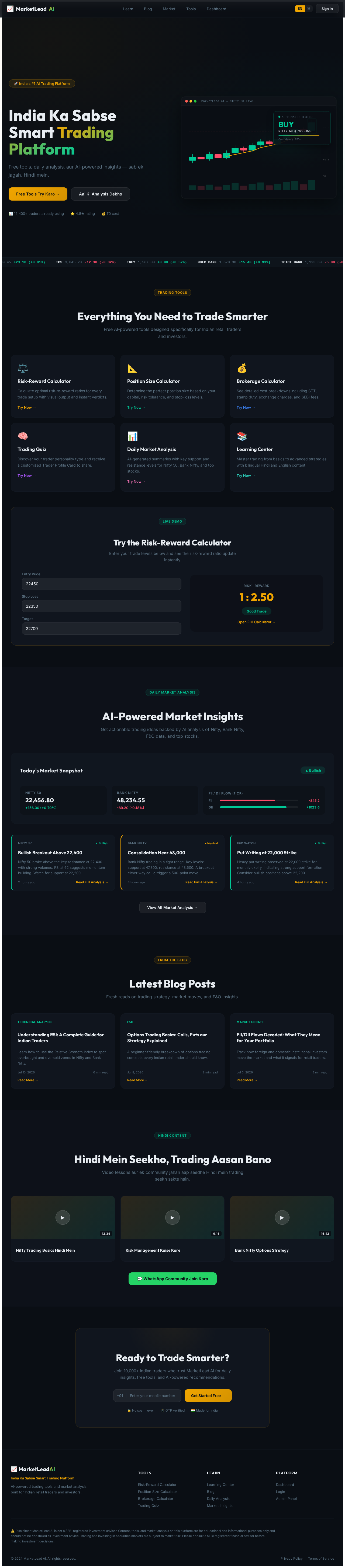 Homepage design preview