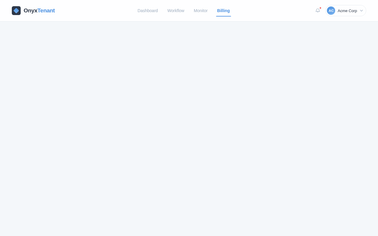 Billing design preview