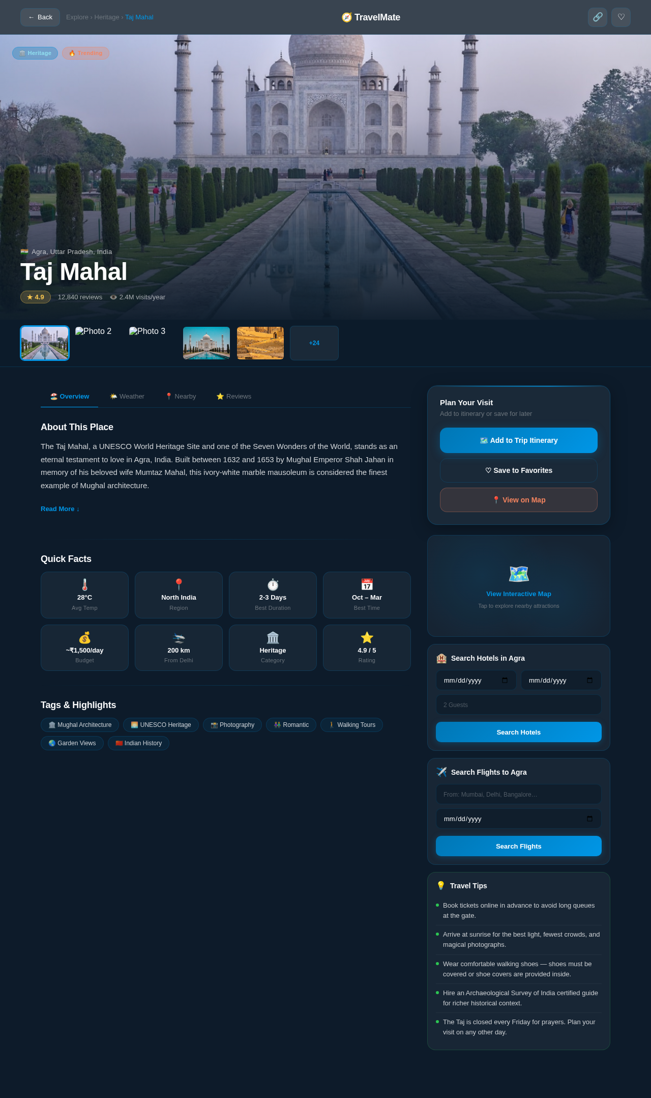 Place Detail design preview