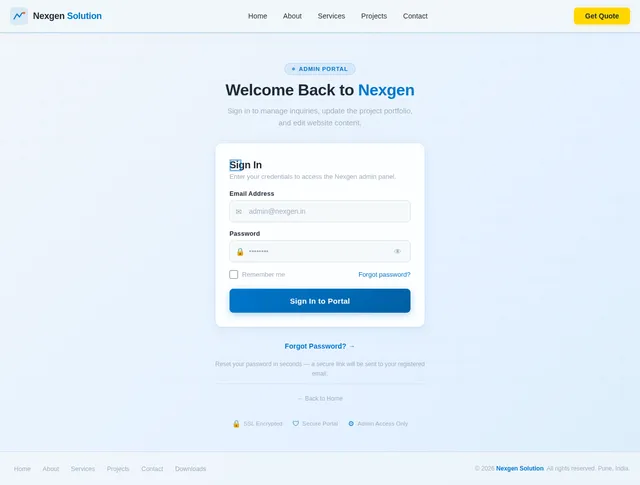 Login